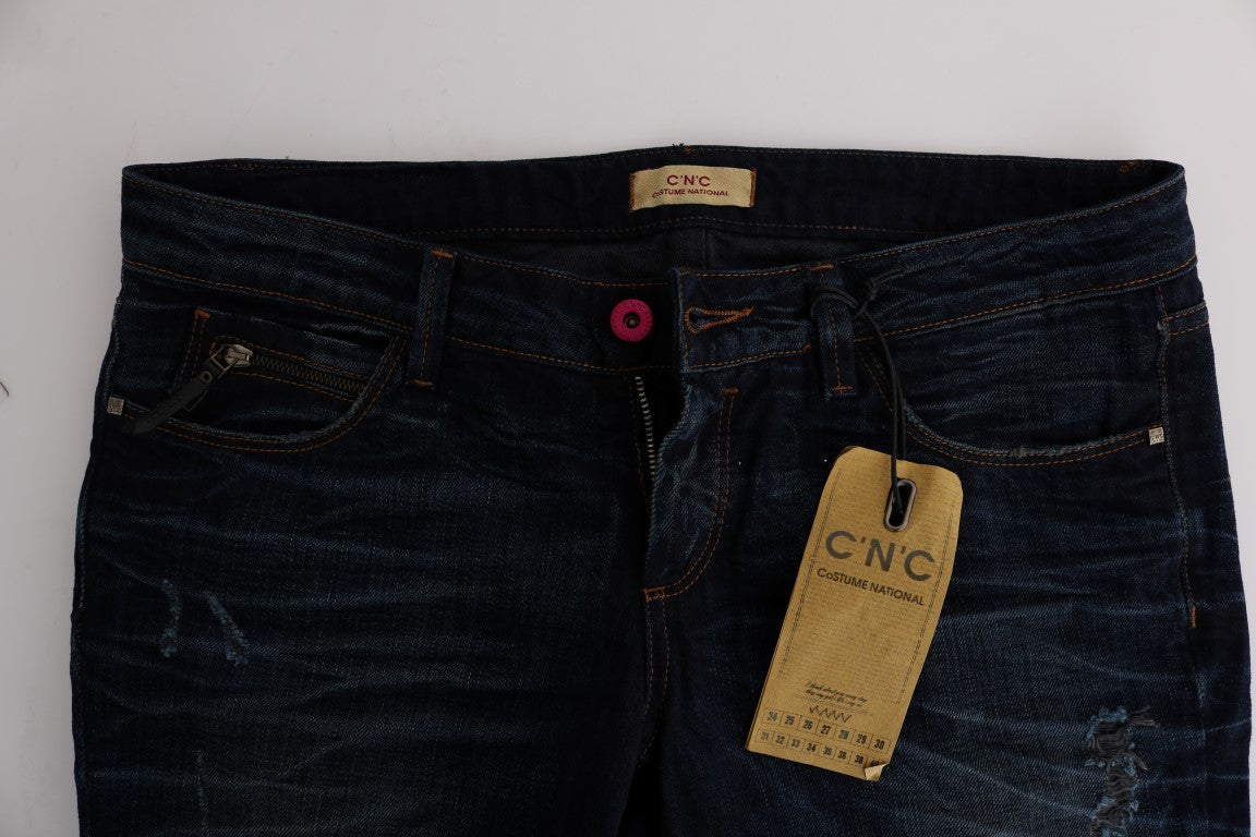 Costume National Blue Skinny Jeans for Women additional view