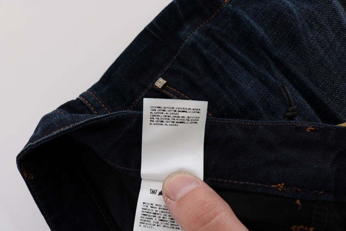 Costume National Blue Skinny Jeans for Women additional view