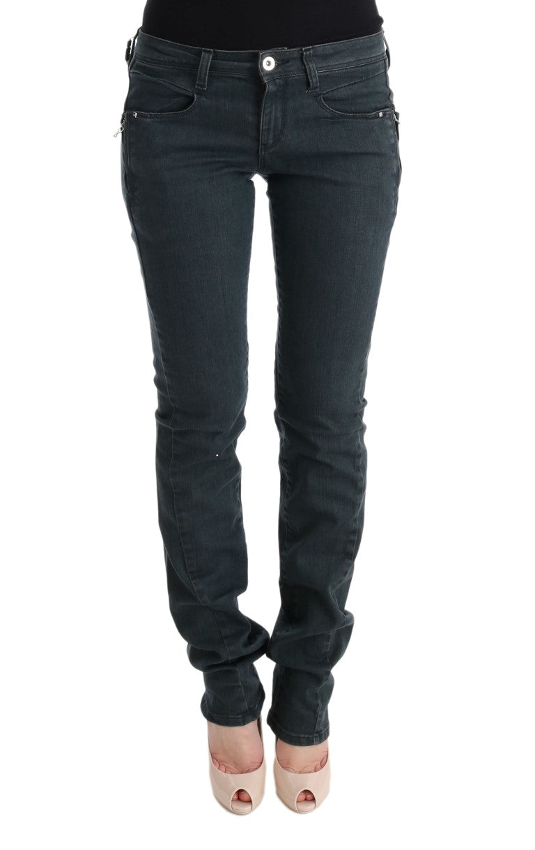Costume National Grey Slim Fit Jeans for Women