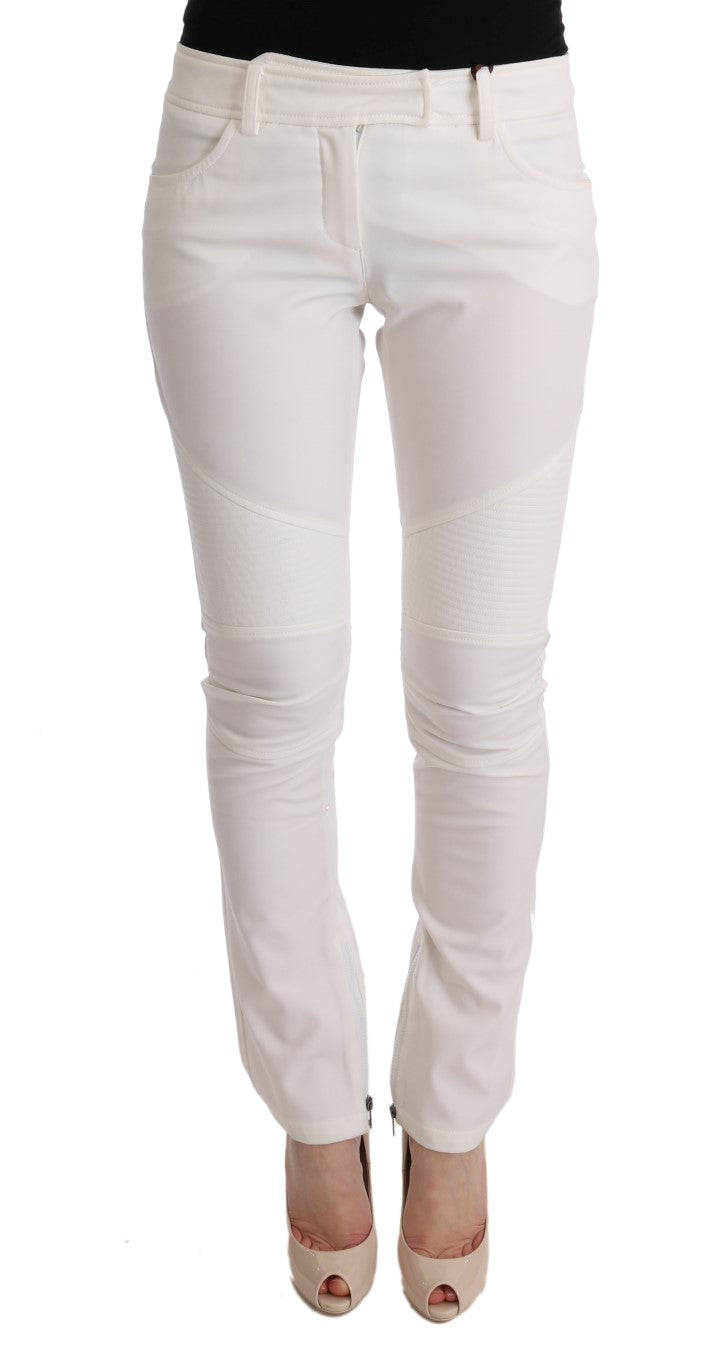 Ermanno Scervino White Casual Pants for Women