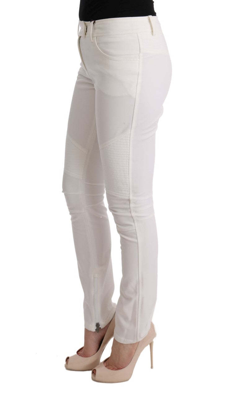 Ermanno Scervino White Casual Pants for Women alternate view
