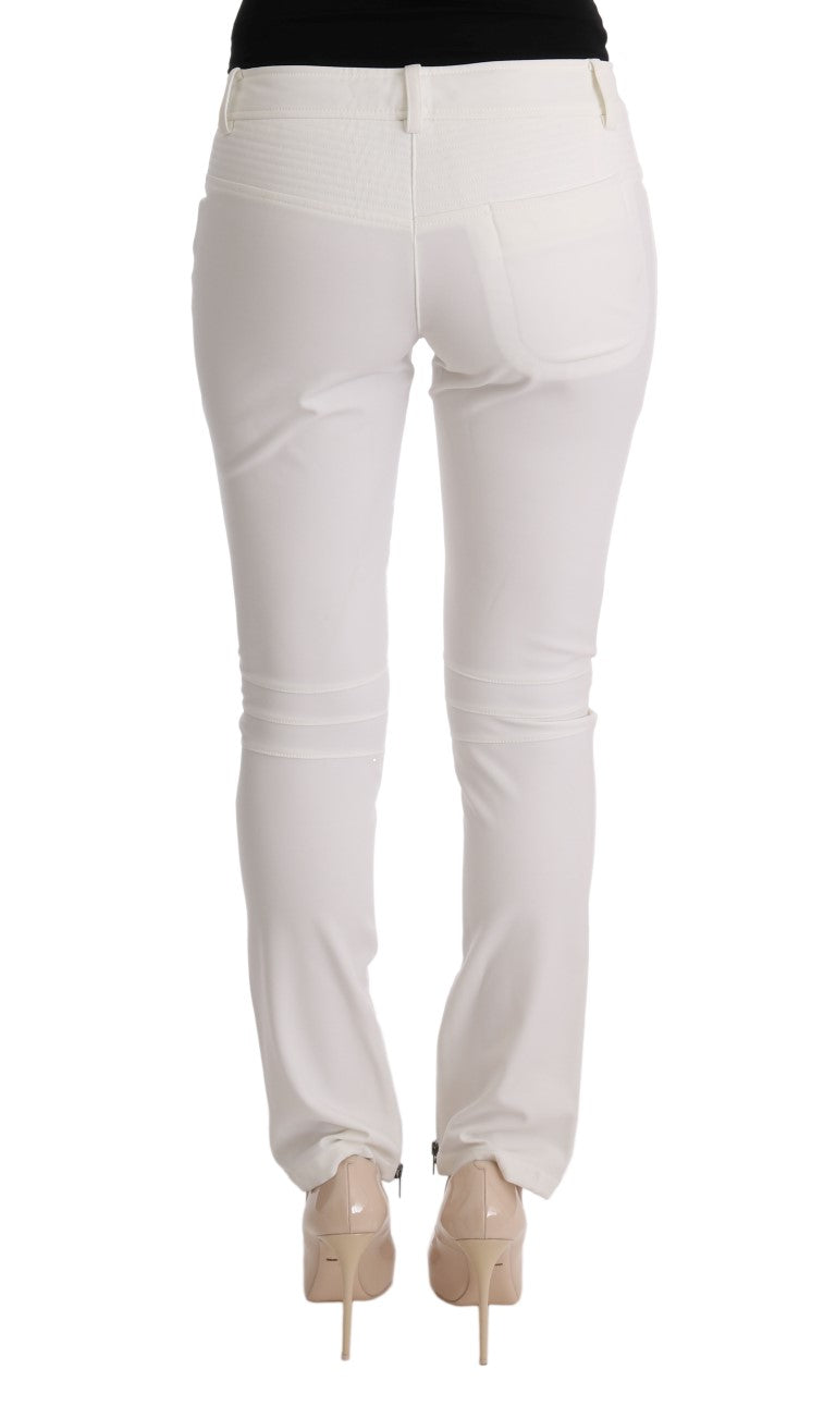 Ermanno Scervino White Casual Pants for Women detail view