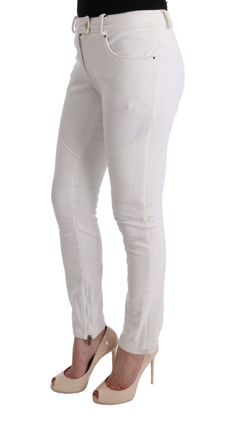 Ermanno Scervino White Casual Pants for Women alternate view