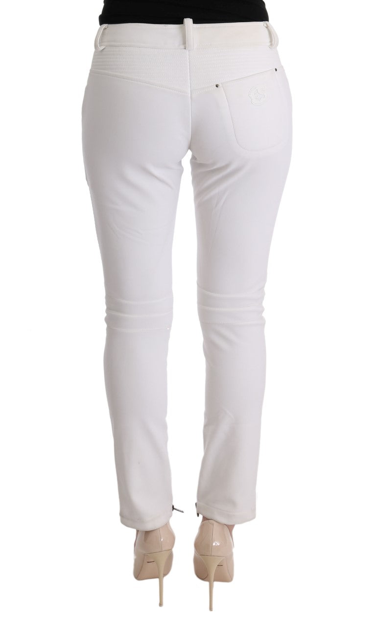 Ermanno Scervino White Casual Pants for Women detail view