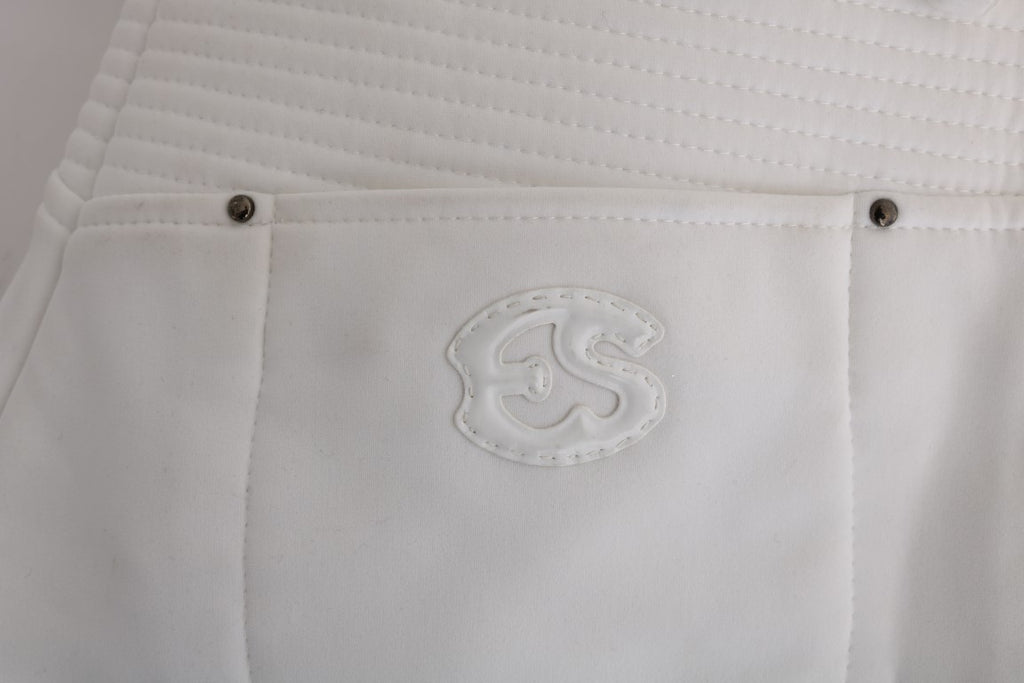Ermanno Scervino White Casual Pants for Women additional view
