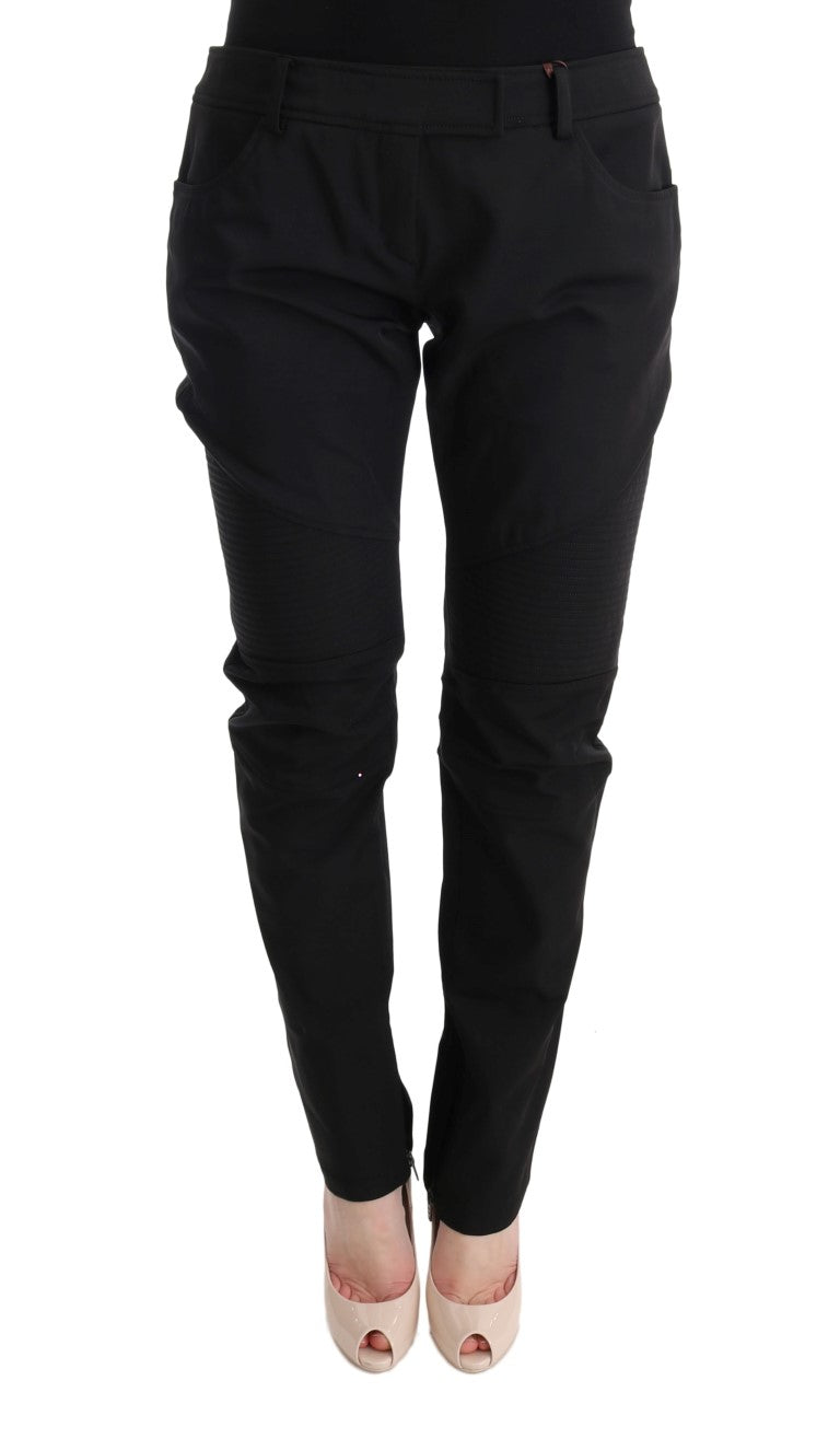 Ermanno Scervino Black Casual Pants for Women