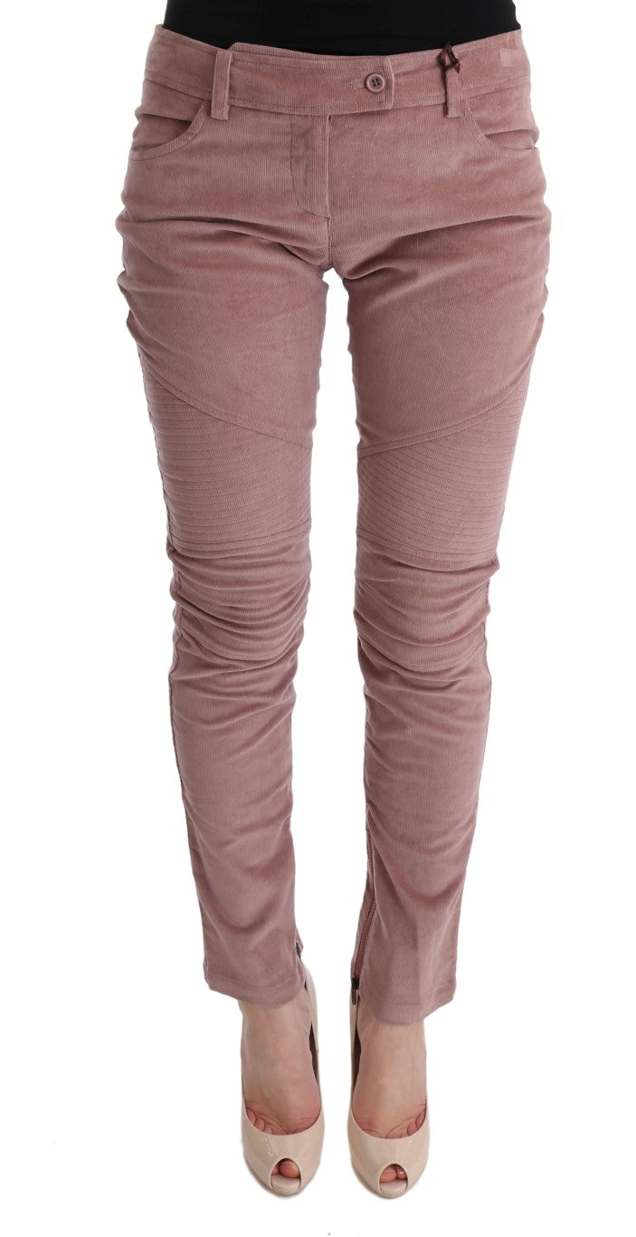 Ermanno Scervino Pink Casual Pants for Women