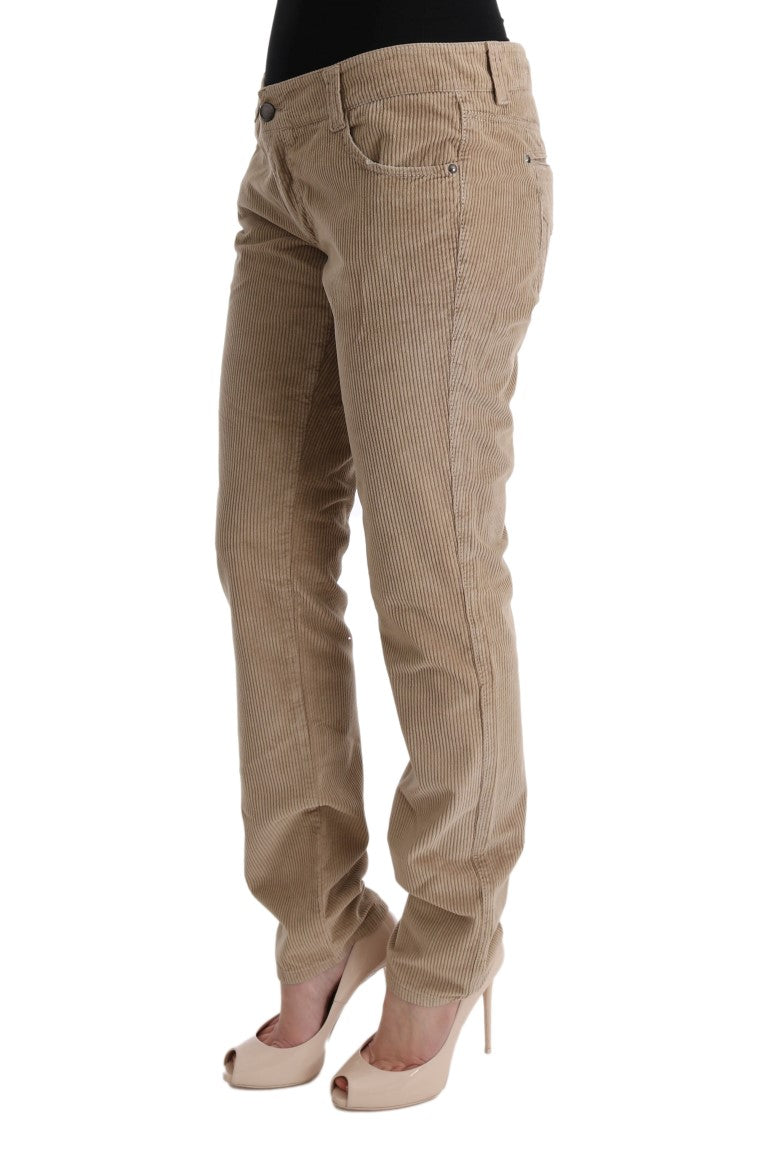 Ermanno Scervino Beige Casual Pants for Women alternate view