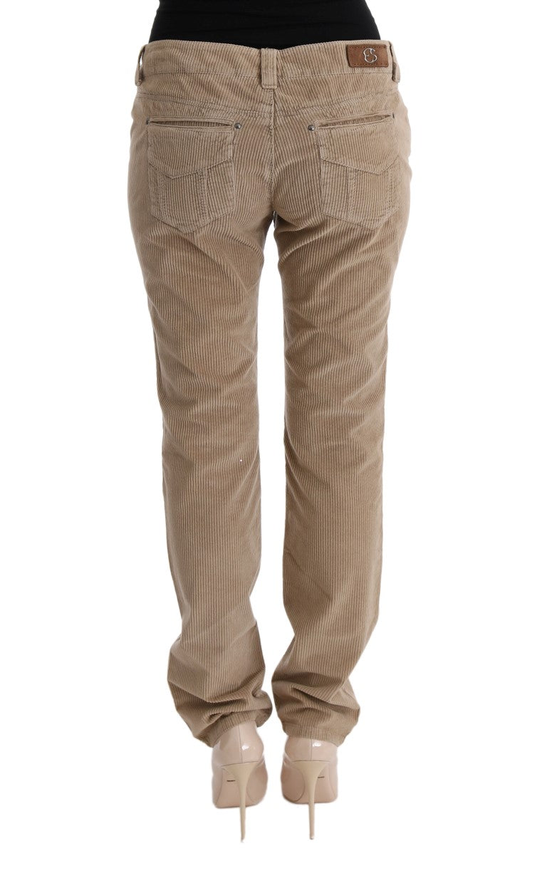 Ermanno Scervino Beige Casual Pants for Women detail view