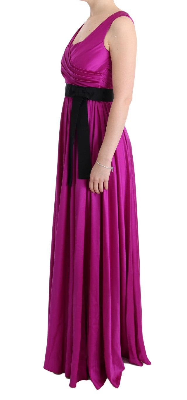 Dolce & Gabbana Pink Long Dress for Women alternate view