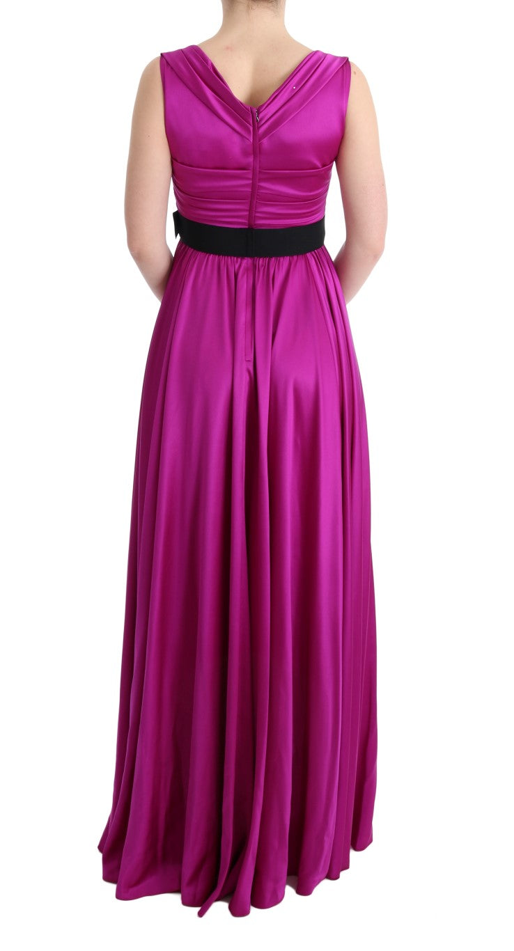 Dolce & Gabbana Pink Long Dress for Women detail view
