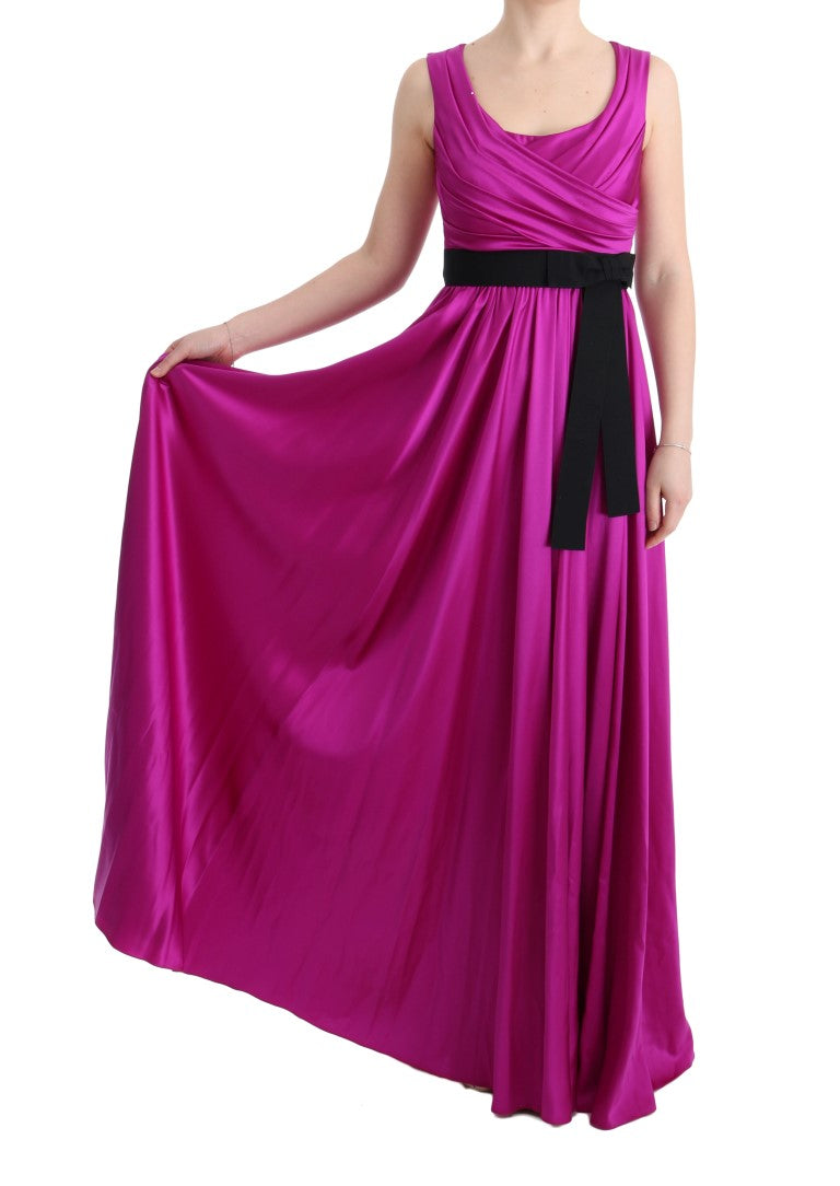 Dolce & Gabbana Pink Long Dress for Women additional view