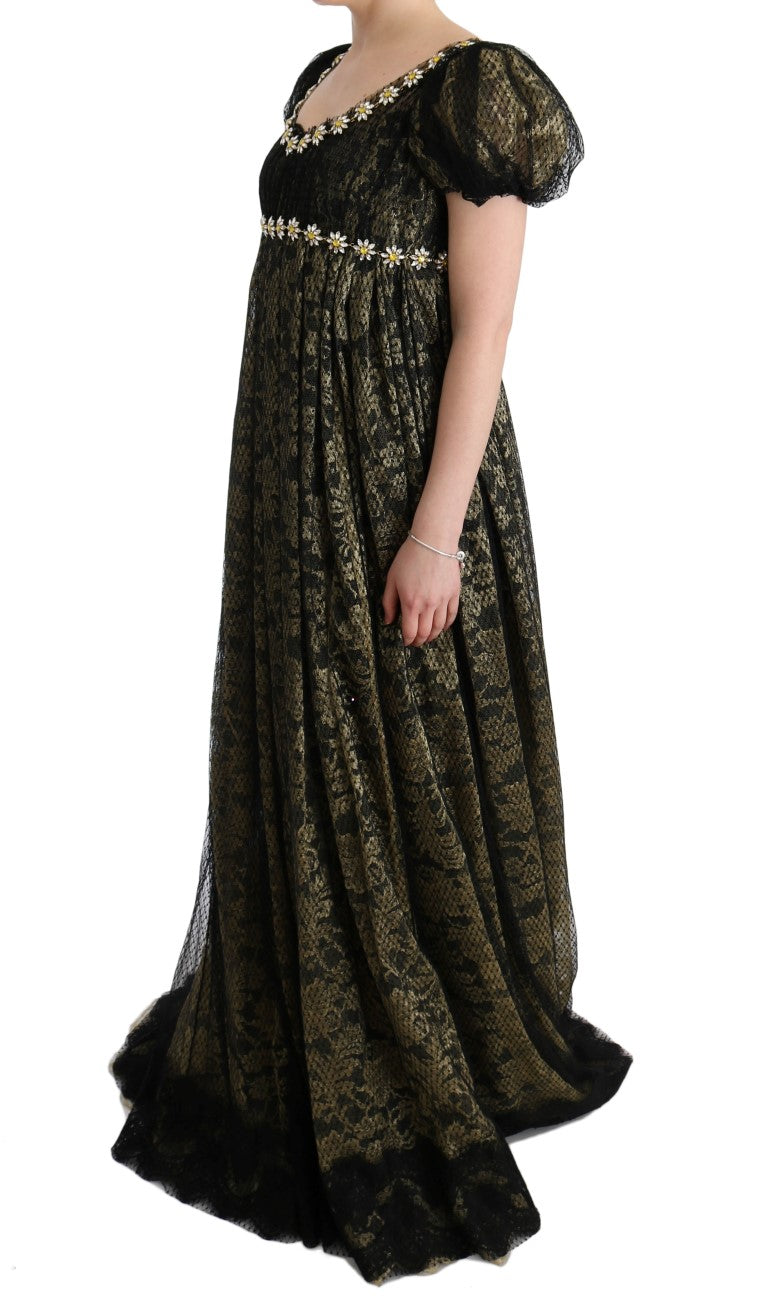 Dolce & Gabbana Black Long Dress for Women alternate view