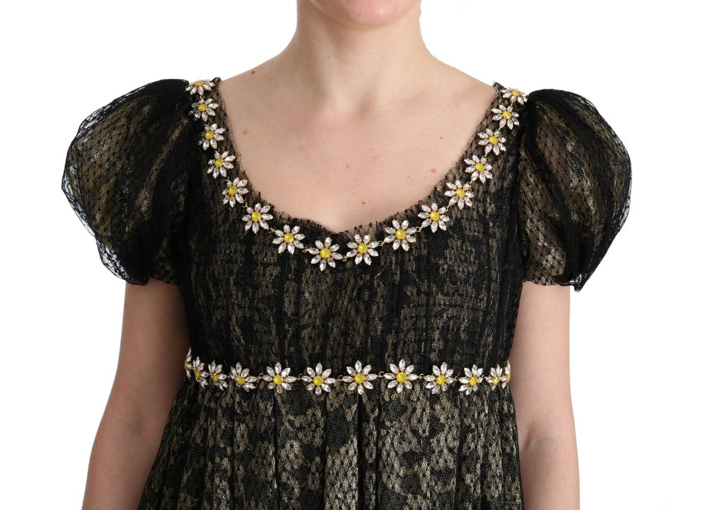 Dolce & Gabbana Black Long Dress for Women additional view