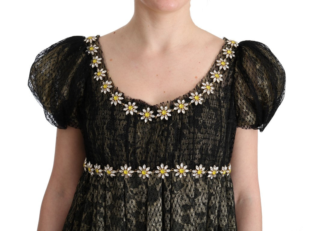 Dolce & Gabbana Black Long Dress for Women additional view