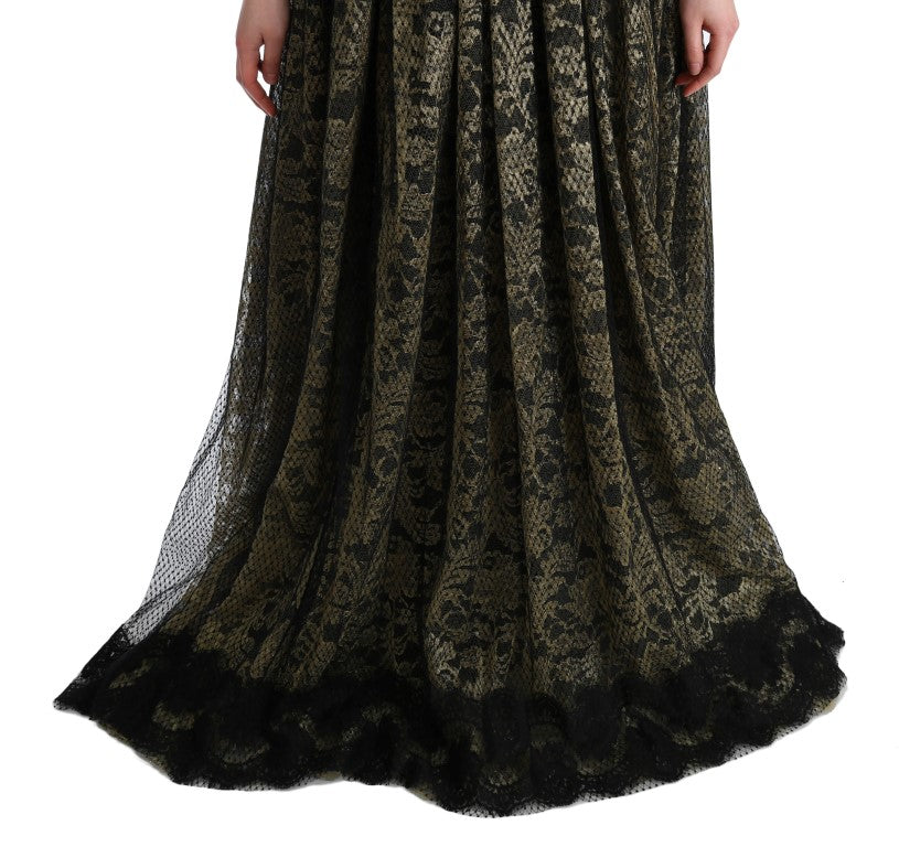 Dolce & Gabbana Black Long Dress for Women additional view