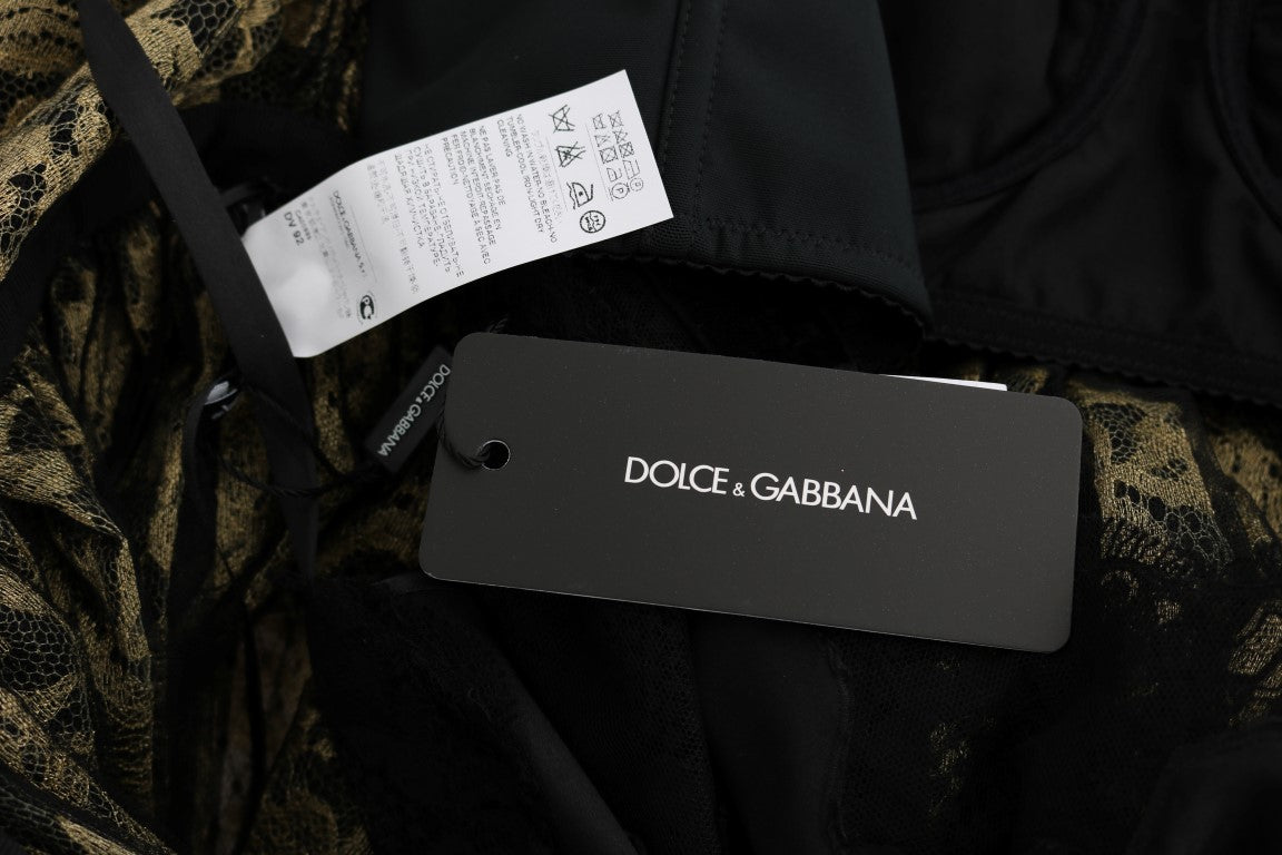 Dolce & Gabbana Black Long Dress for Women additional view