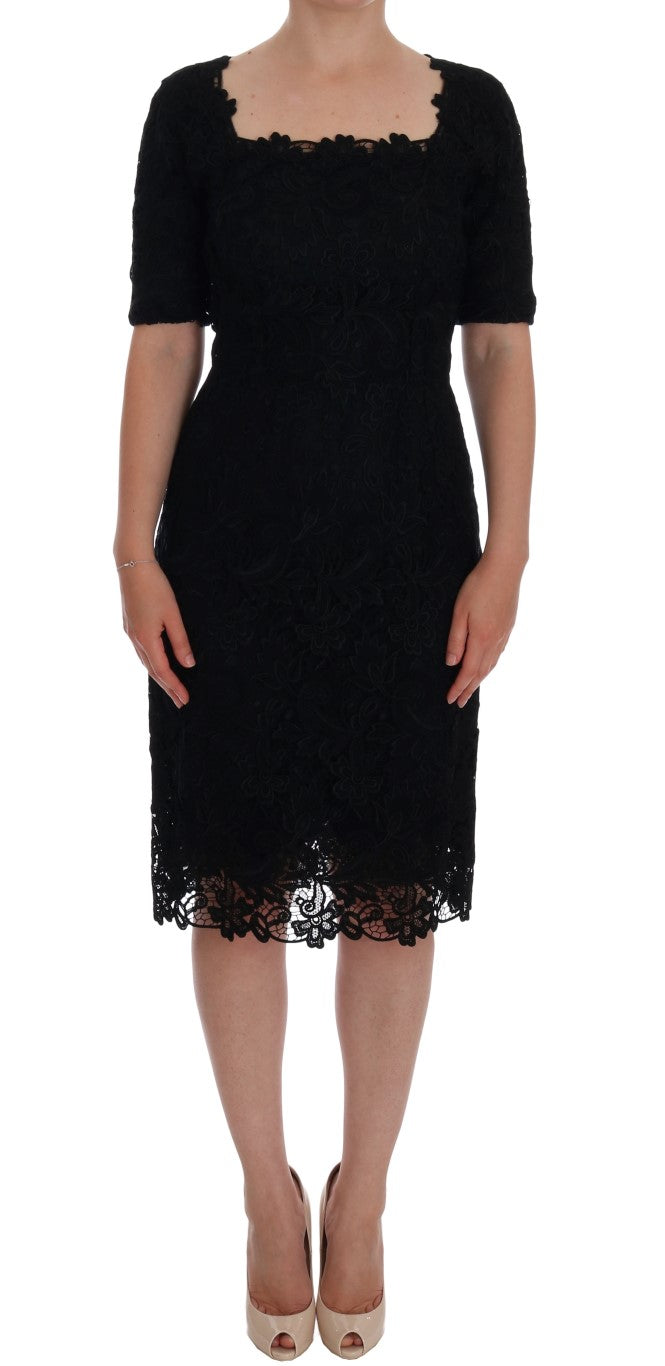 Dolce & Gabbana Black Midi Dress for Women