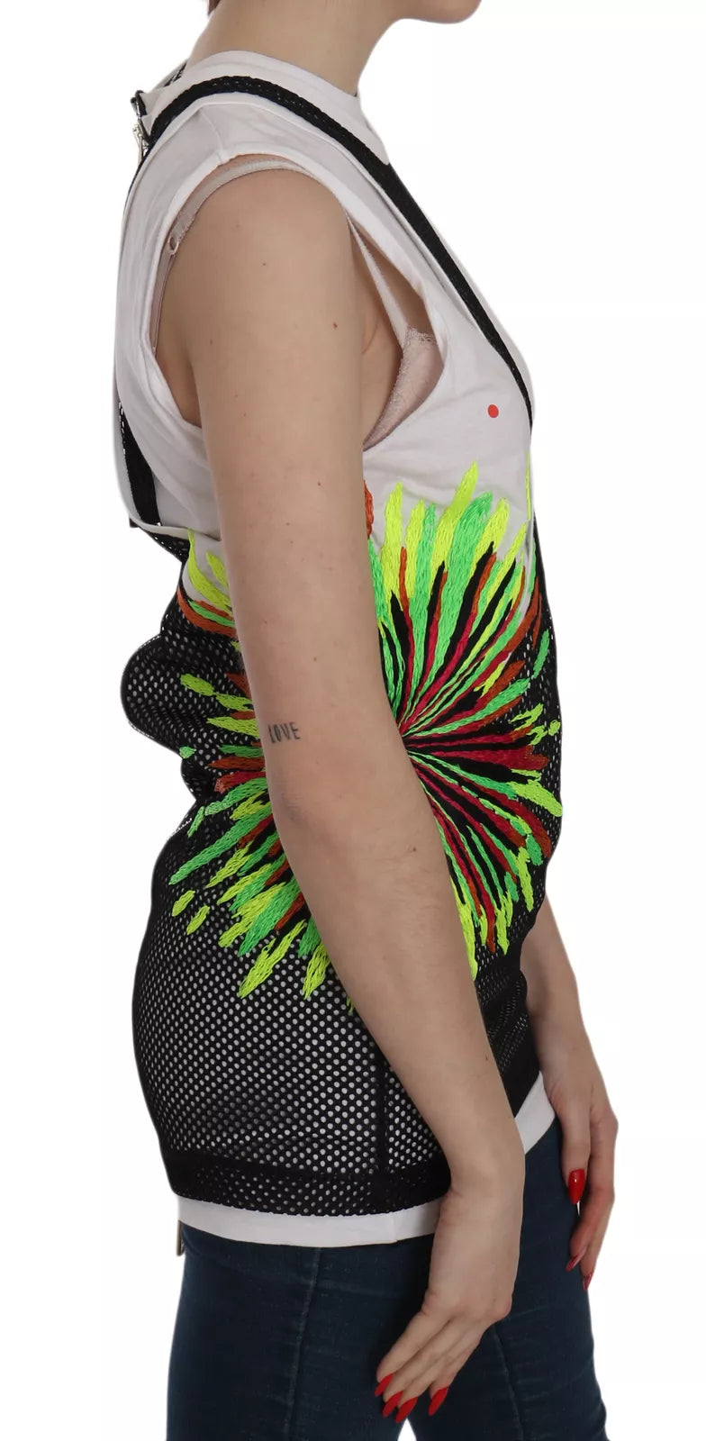 Dsquared² Black Sleeveless T-Shirt for Women alternate view
