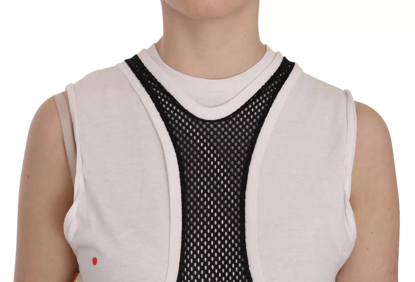 Dsquared² Black Sleeveless T-Shirt for Women additional view