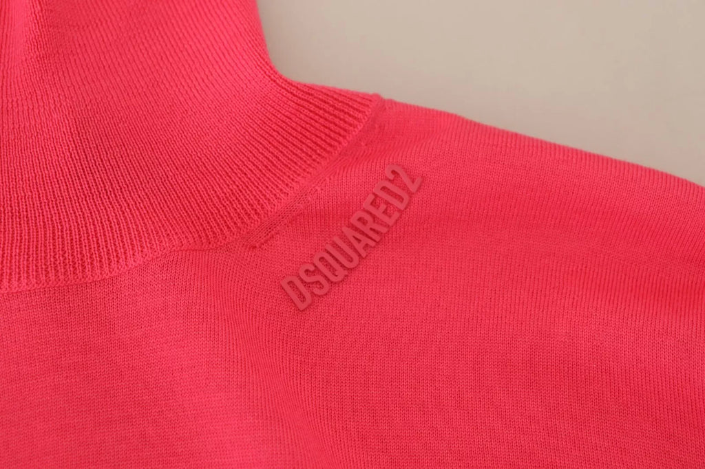 Dsquared² Pink Turtleneck for Women additional view