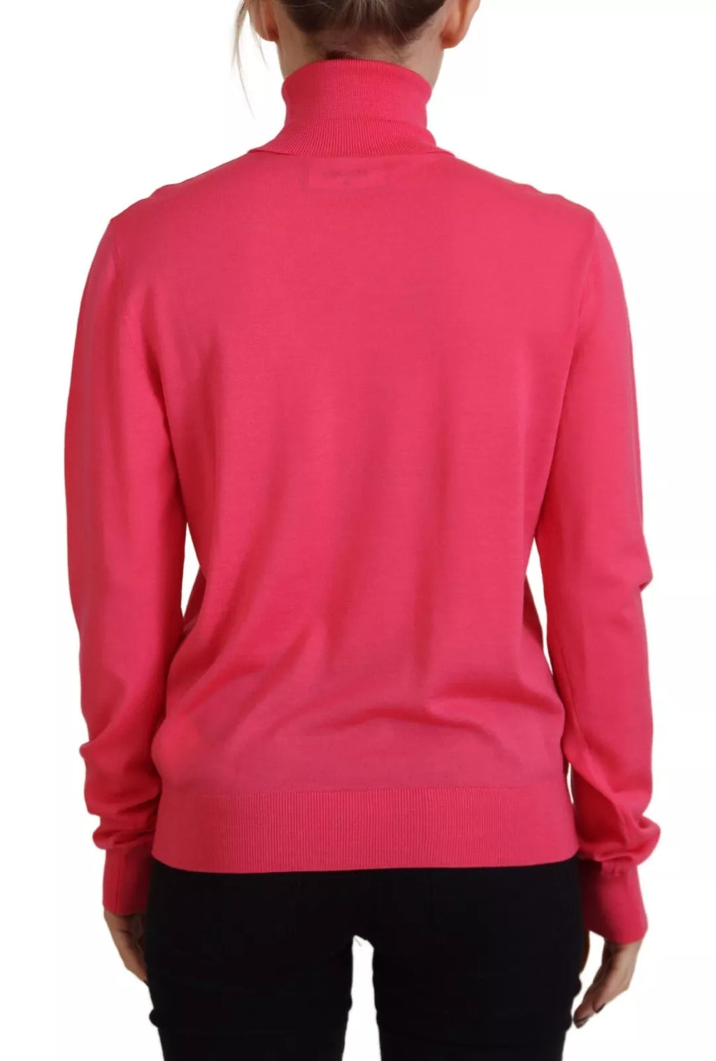 Dsquared² Pink Turtleneck for Women side view