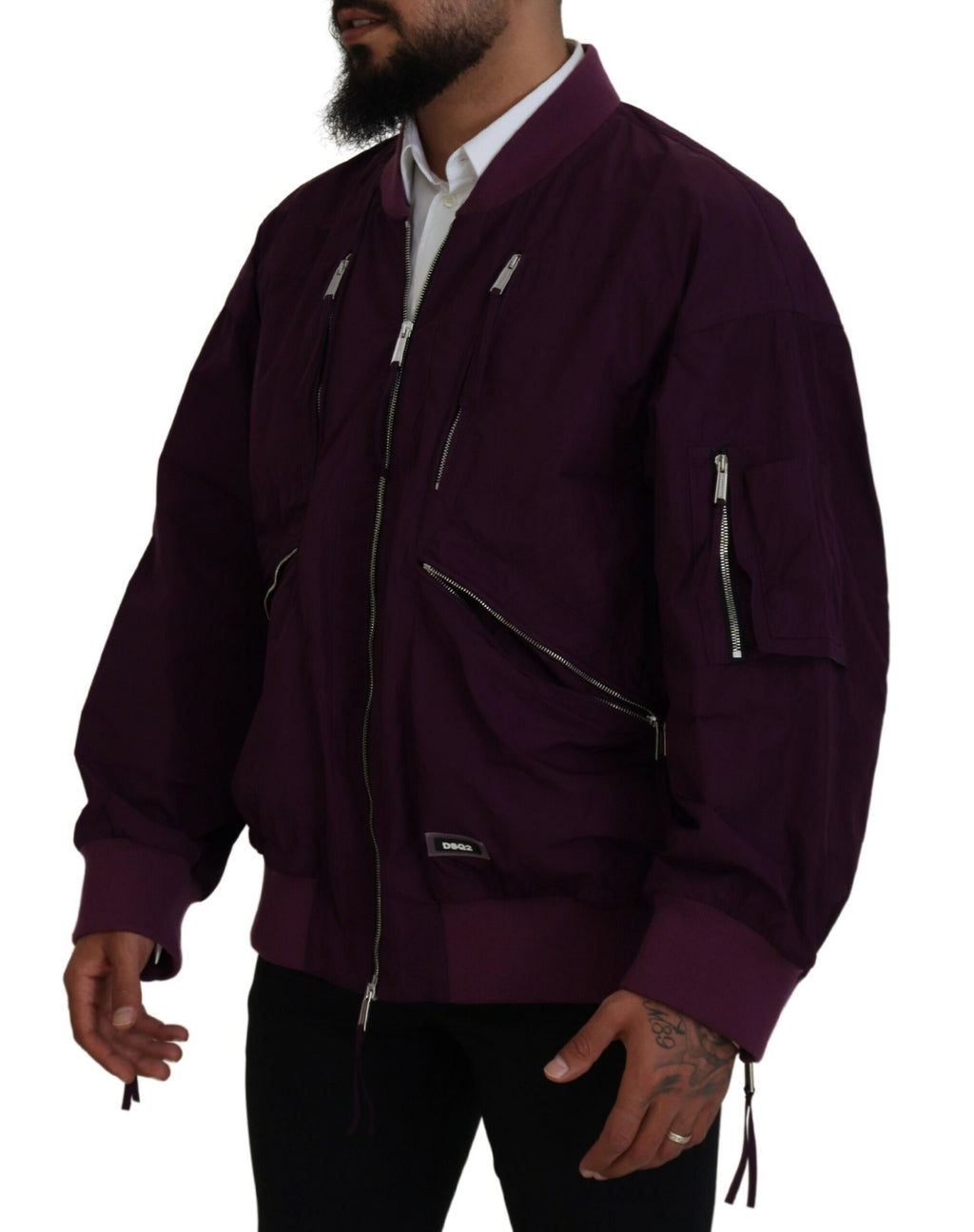 Dsquared² Purple Bomber for Men alternate view