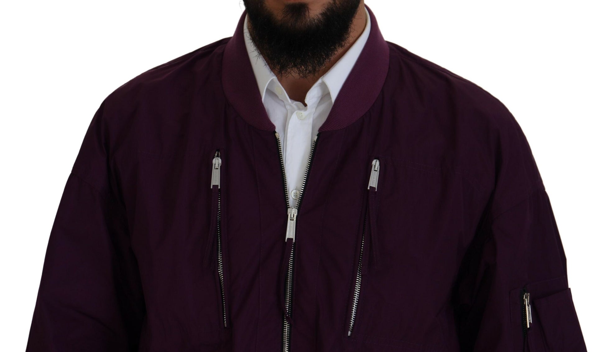 Dsquared² Purple Bomber for Men side view