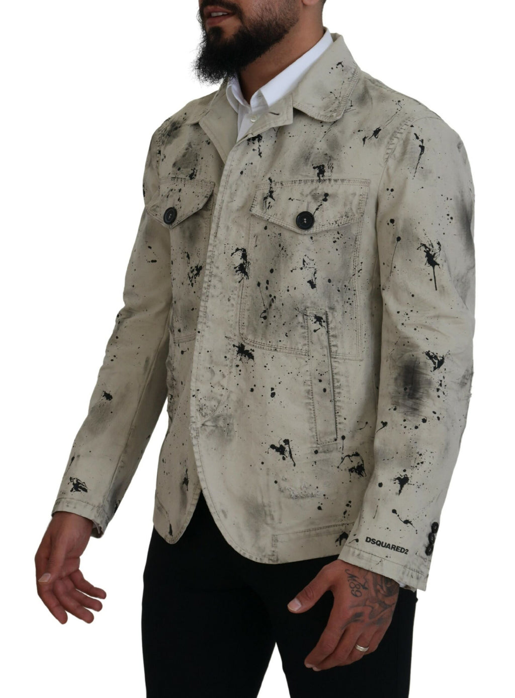 Dsquared² Off White Jacket alternate view