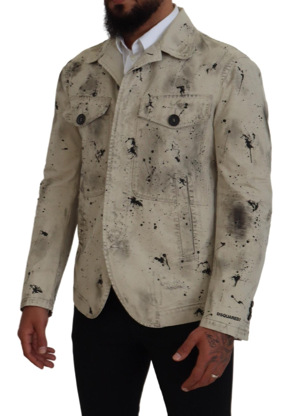 Dsquared² Off White Jacket additional view