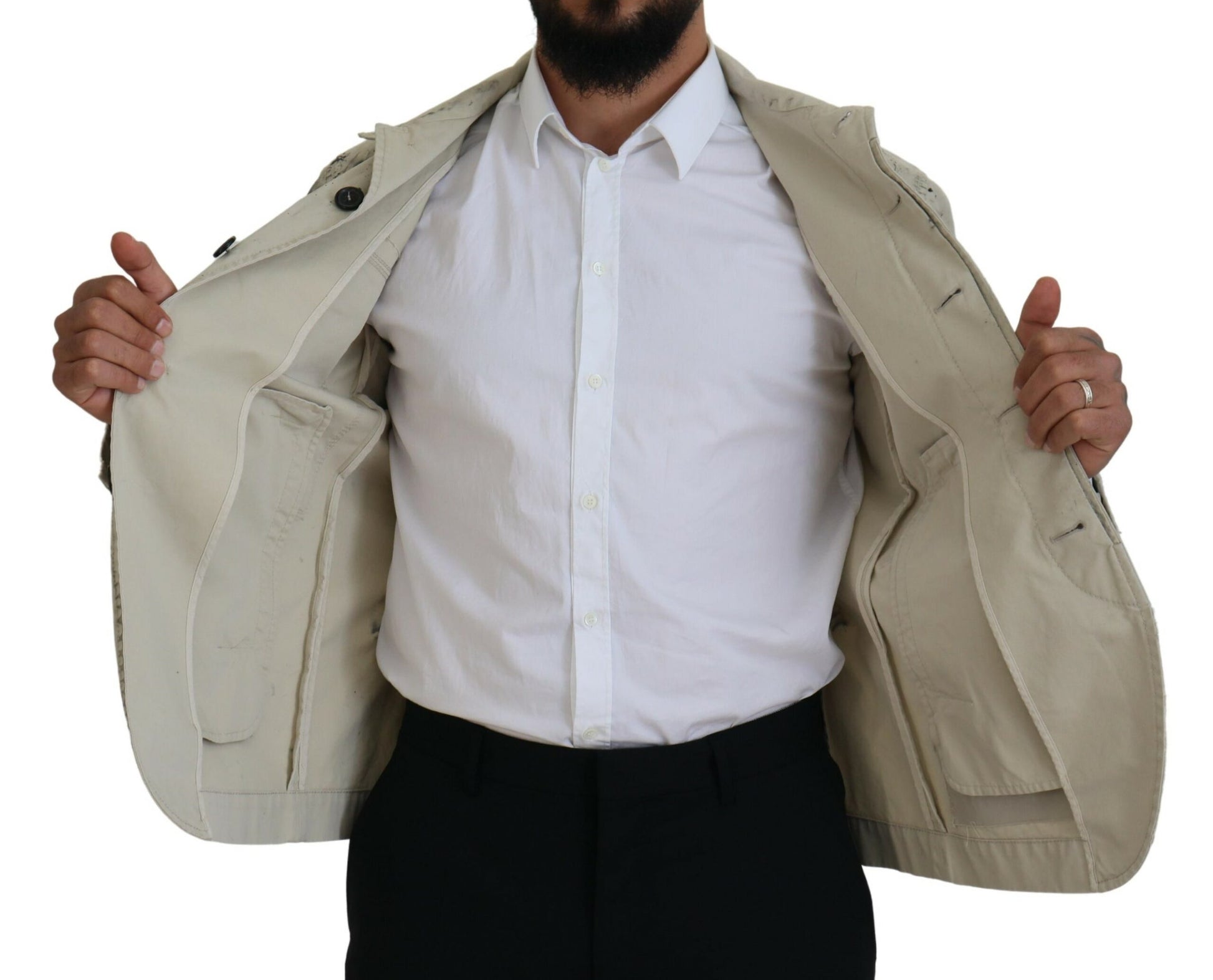 Dsquared² Off White Jacket additional view