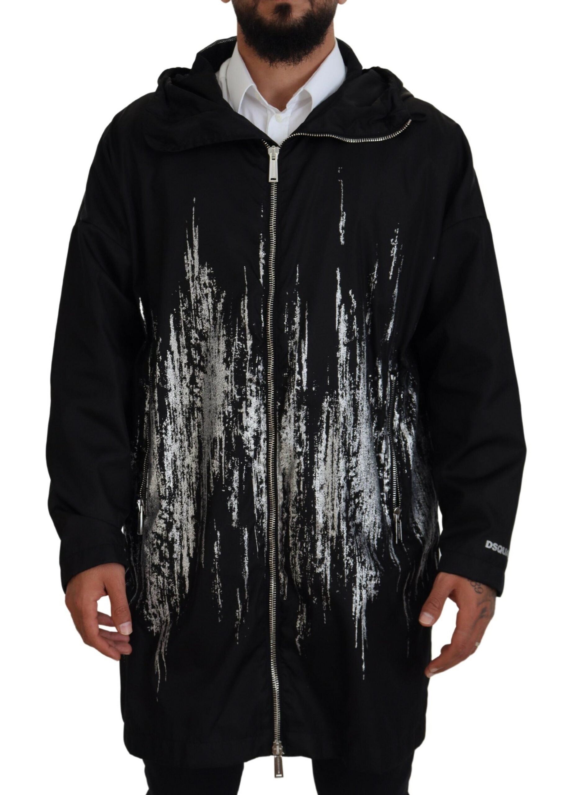 Dsquared² Black Coat for Men