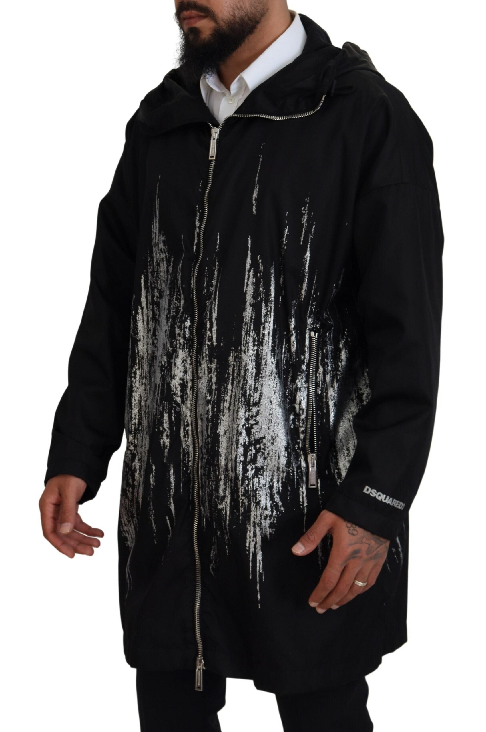 Dsquared² Black Coat for Men alternate view