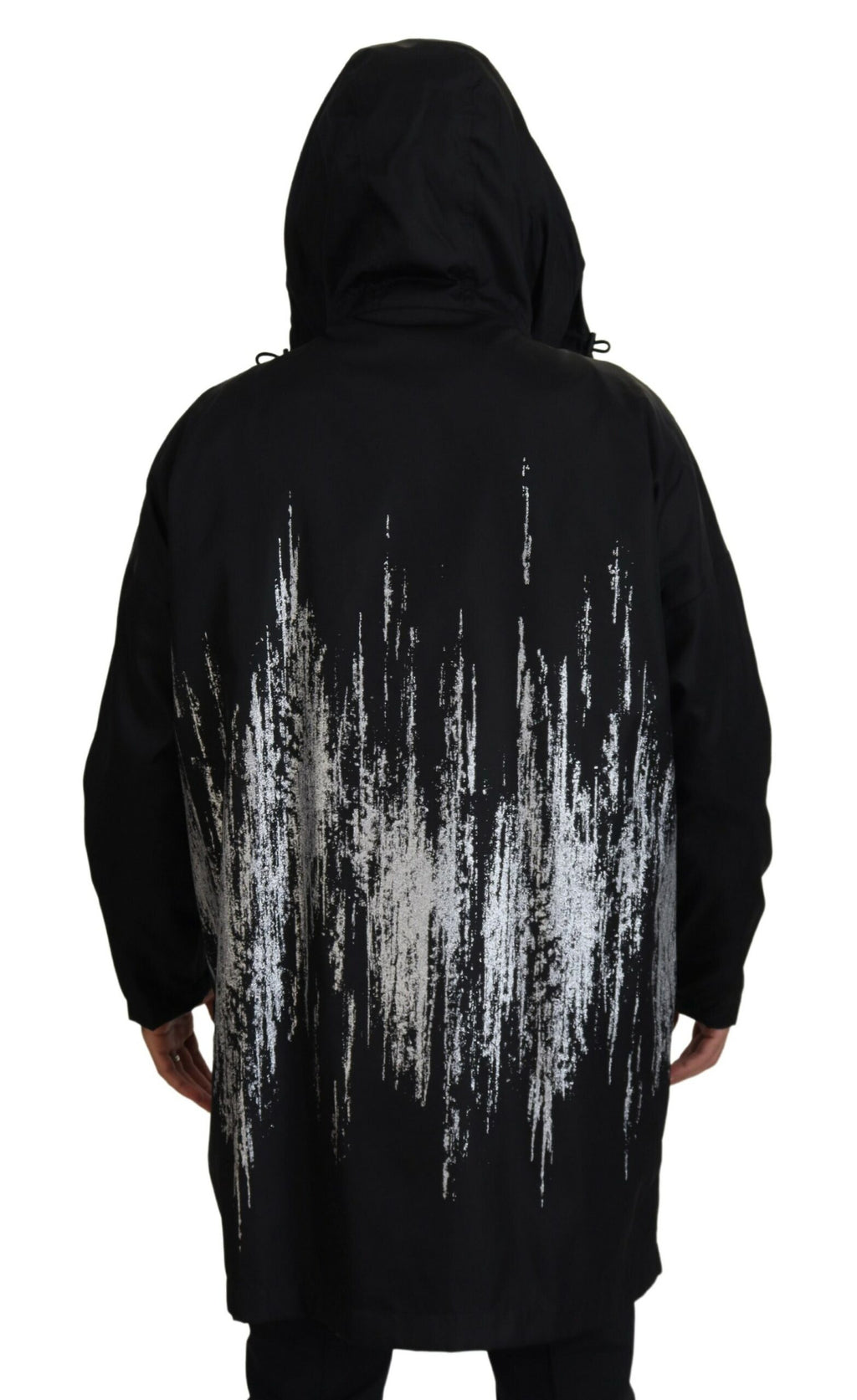 Dsquared² Black Coat for Men detail view