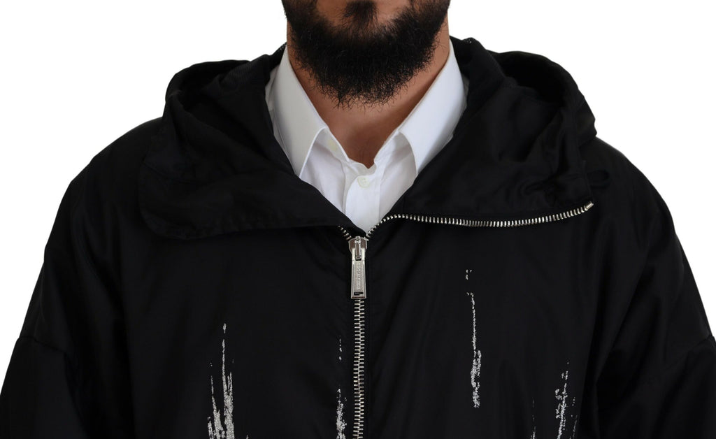 Dsquared² Black Coat for Men side view