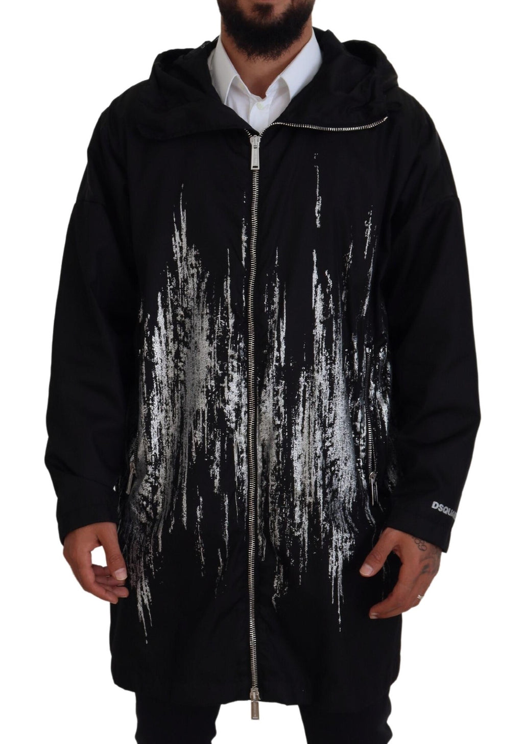 Dsquared² Black Coat for Men additional view