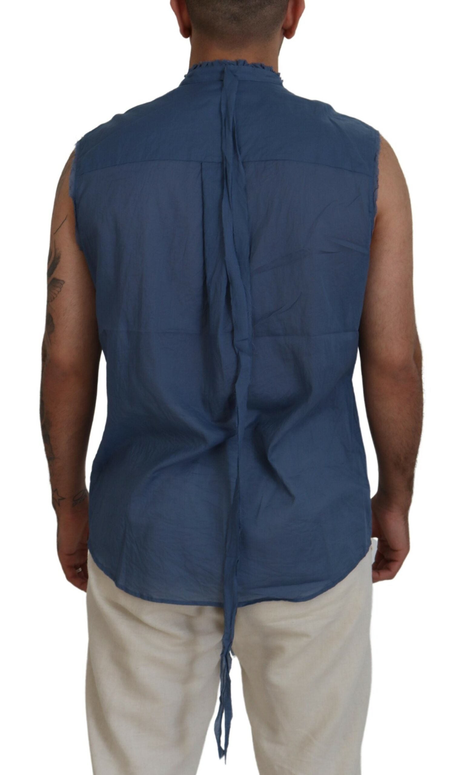 Dsquared² Blue Shortsleeve for Men detail view