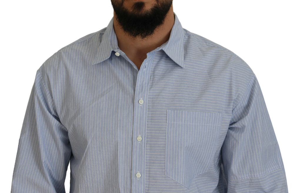 Dsquared² Blue Dress Shirt for Men side view