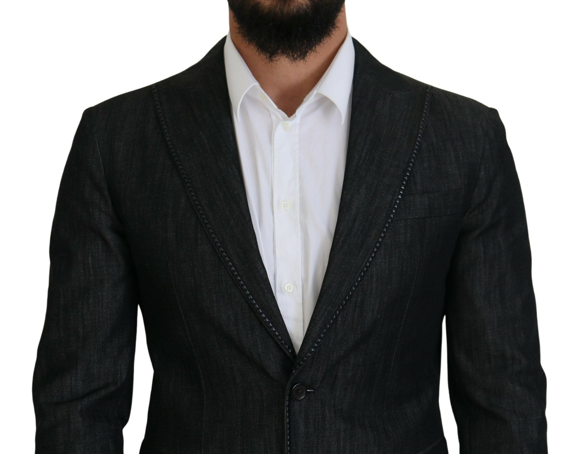 Dsquared² Black Two Piece Suits for Men side view