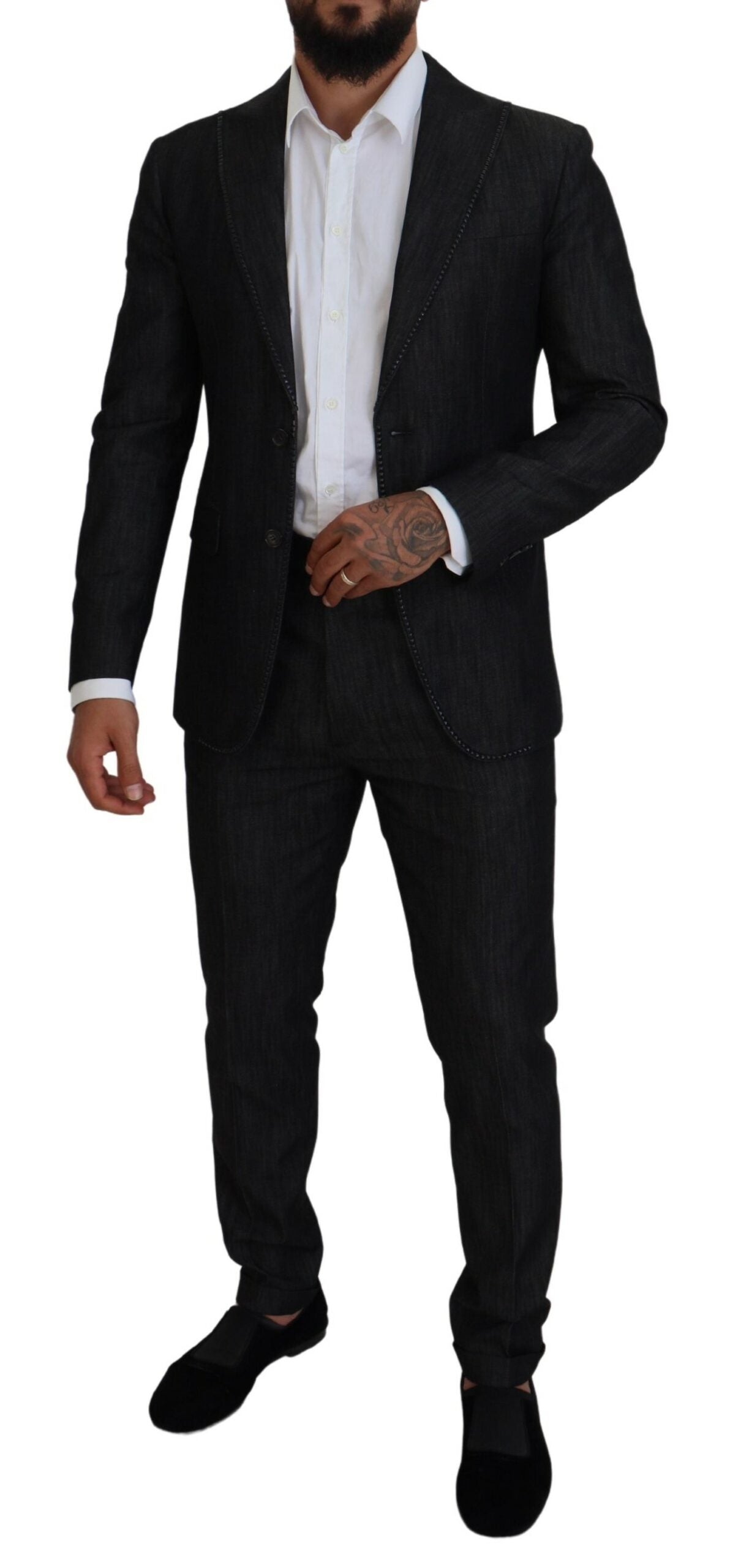 Dsquared² Black Two Piece Suits for Men additional view
