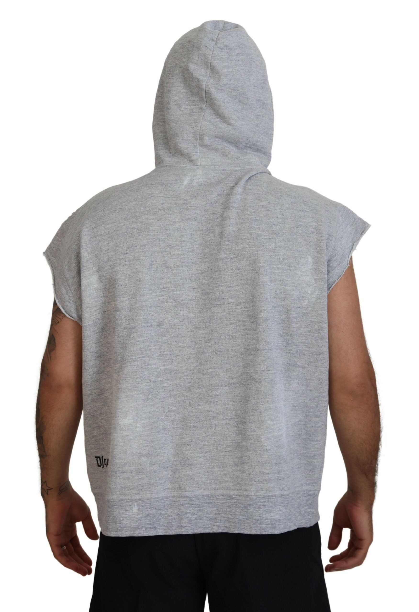 Dsquared² Grey T-Shirt for Men detail view