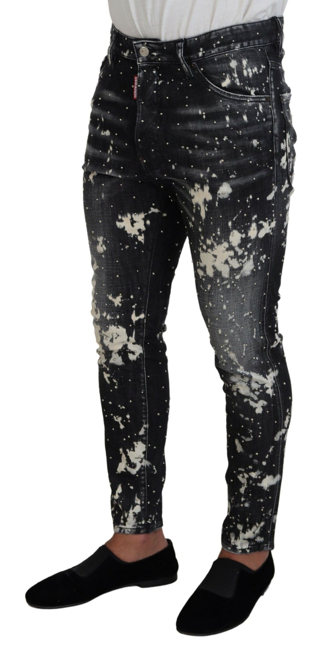 Dsquared² Grey Skinny Jeans for Men alternate view