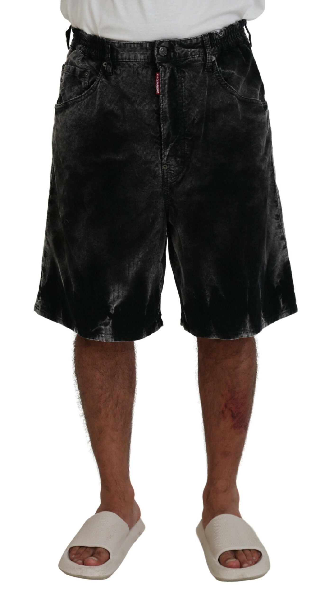 Dsquared² Grey Bermuda for Men