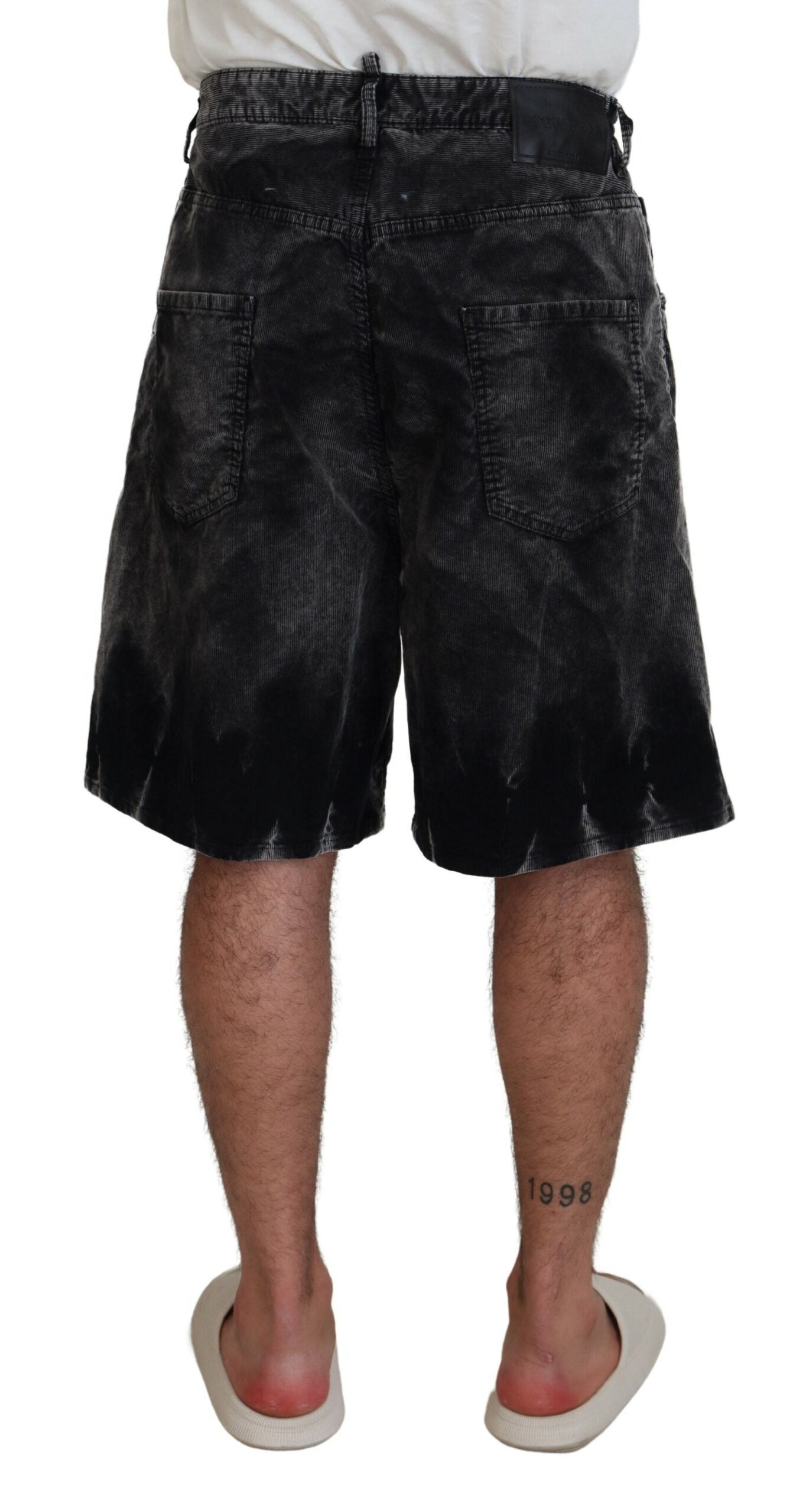 Dsquared² Grey Bermuda for Men detail view