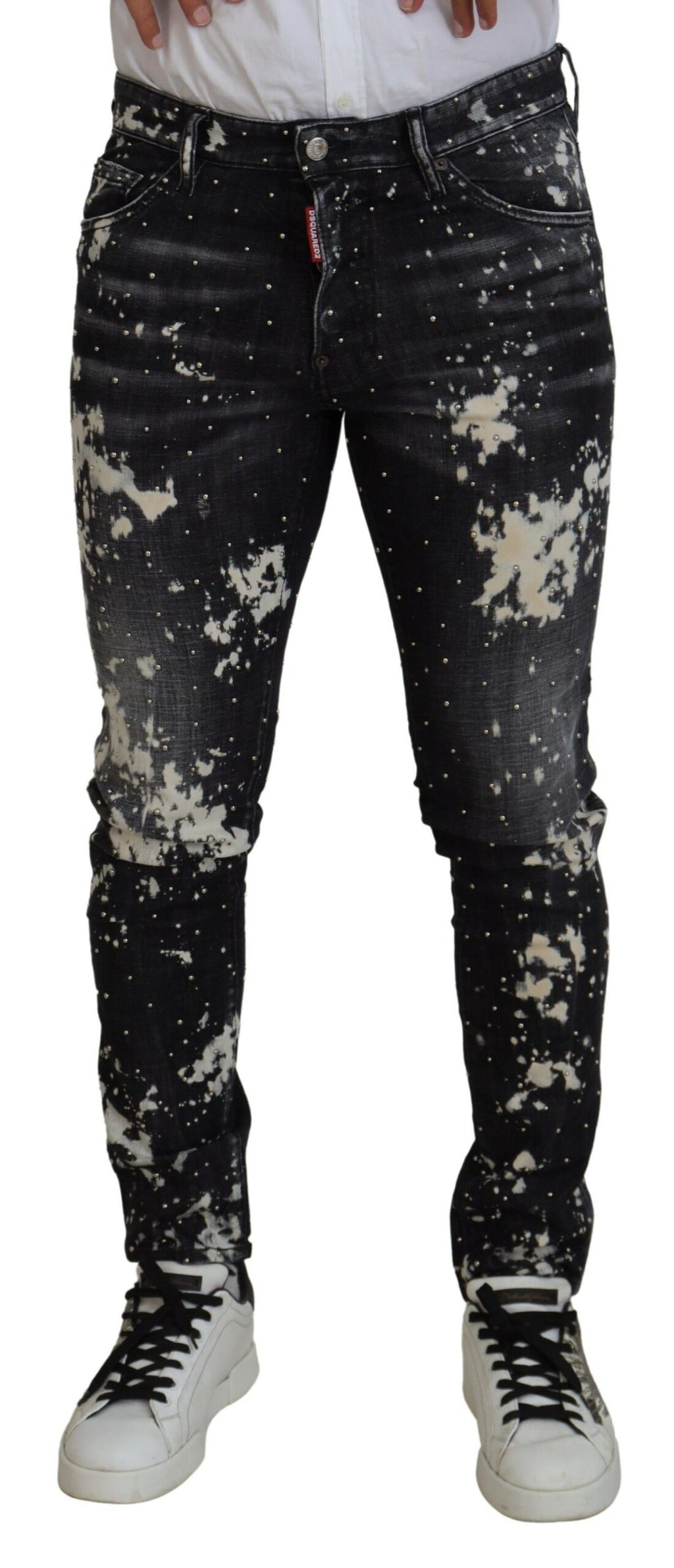 Dsquared² Black Skinny Jeans for Men