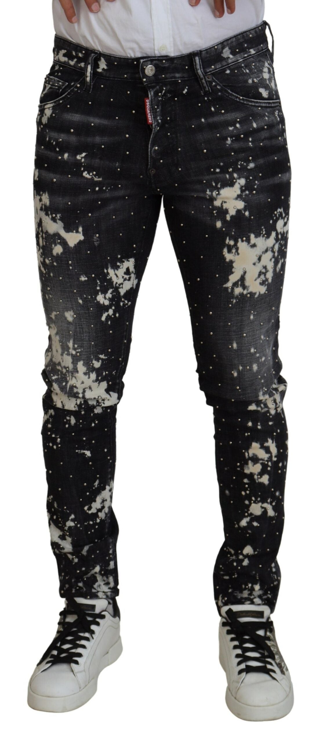 Dsquared² Black Skinny Jeans for Men