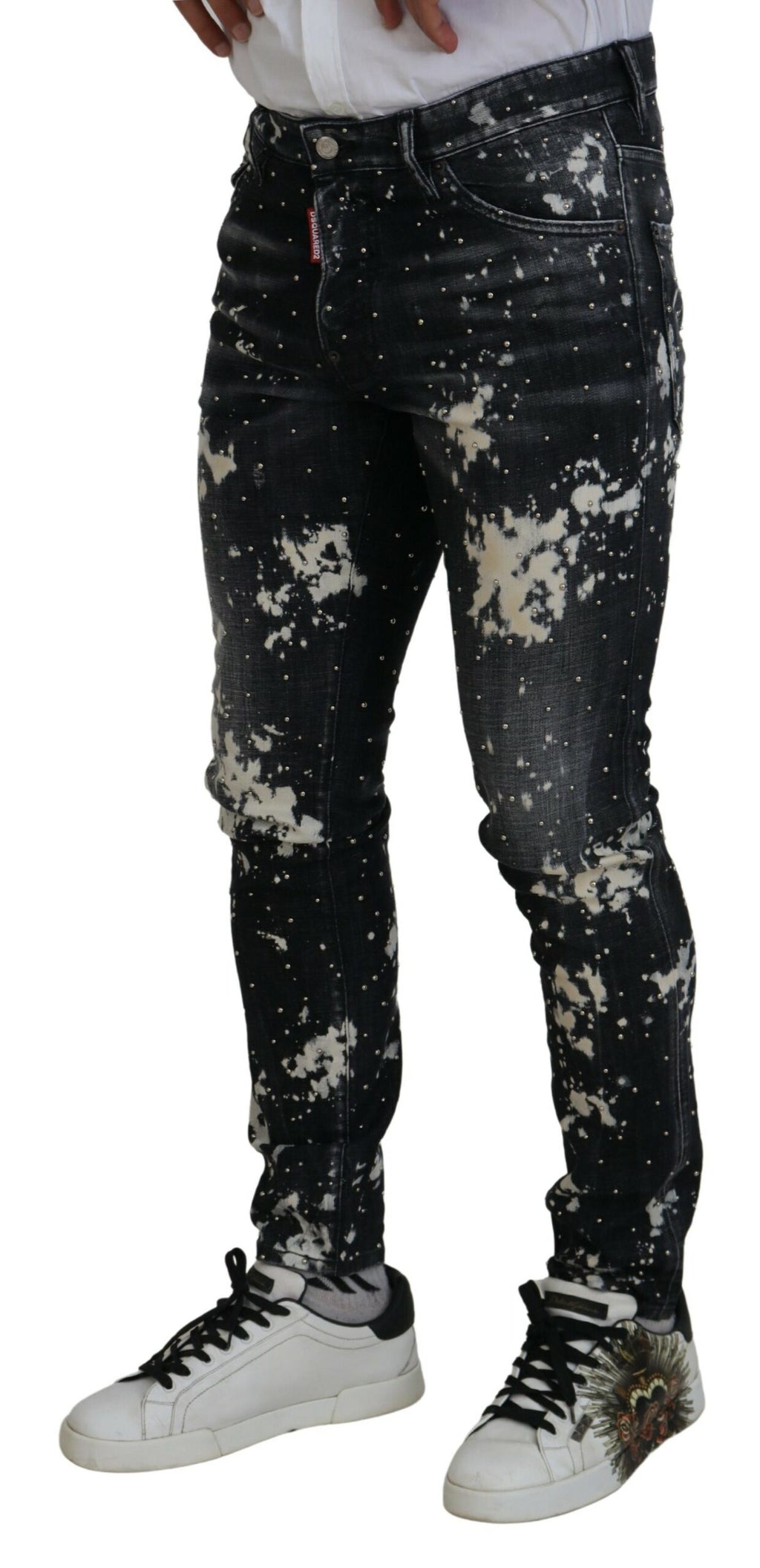 Dsquared² Black Skinny Jeans for Men alternate view