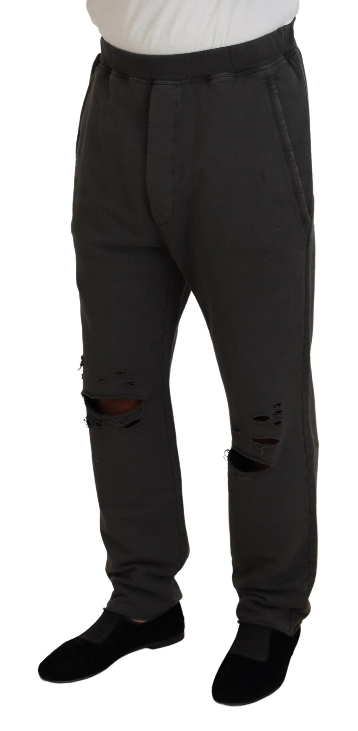 Dsquared² Grey Casual Pants for Men alternate view
