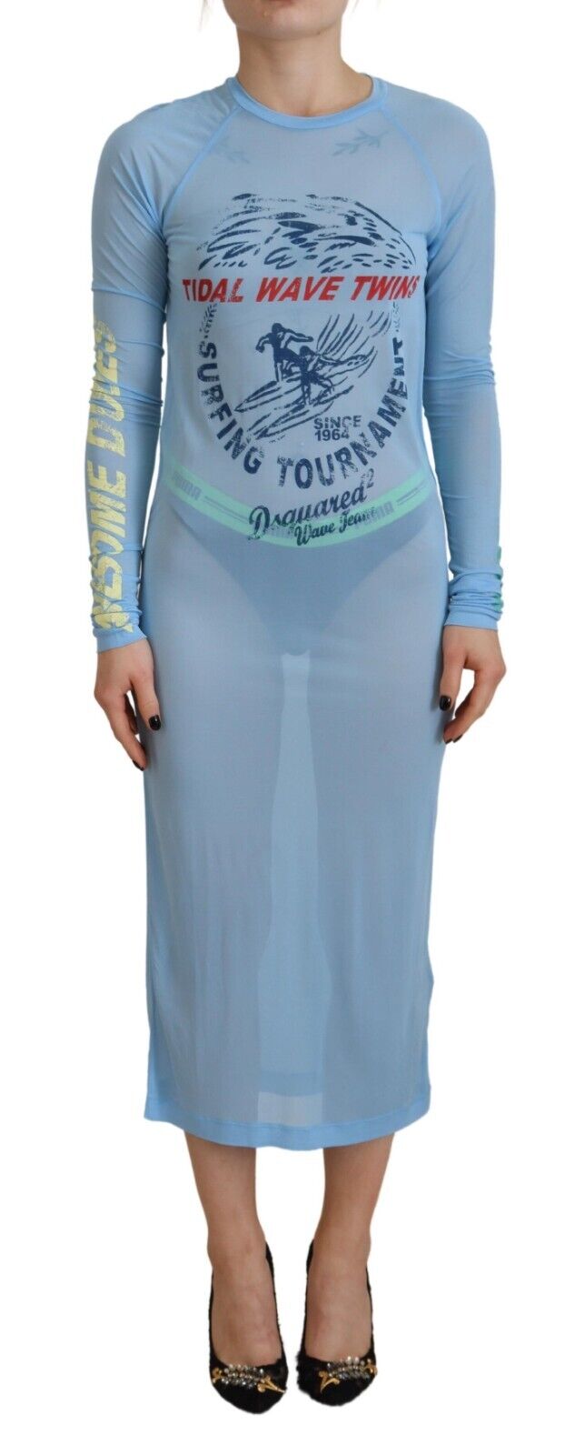 Dsquared² Blue Longsleeve for Women