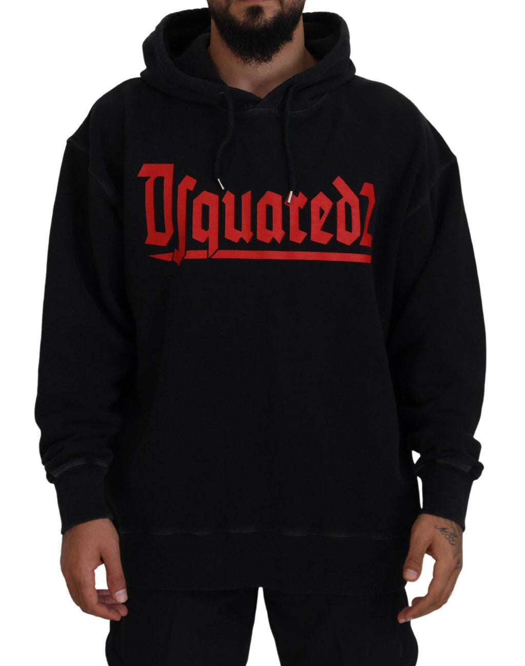 Dsquared² Black Hoodie for Men